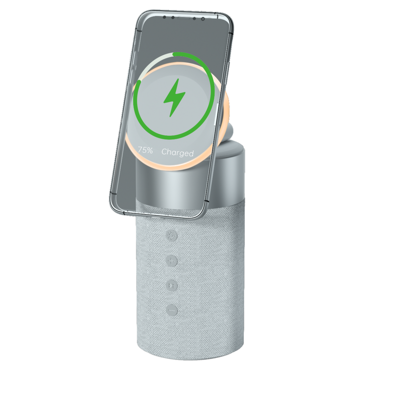 Car Phone Stand with Speaker Supplier - Vacuum Magnetic Office Desk OEM