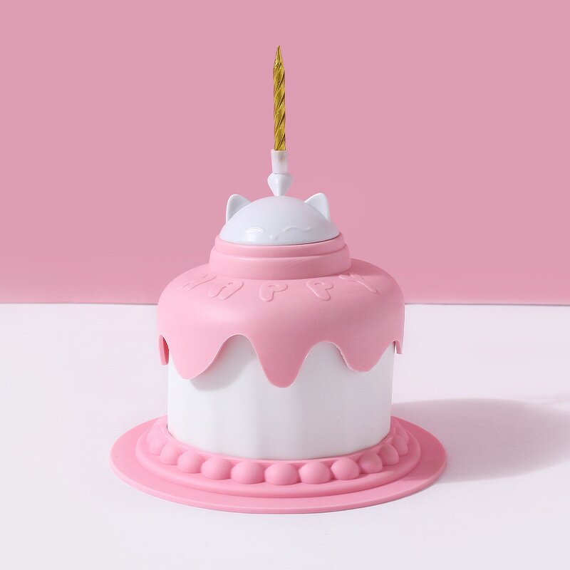 Pet Birthday Bowl Factory - OEM/ODM Multifunctional Cake Bowl with Candle