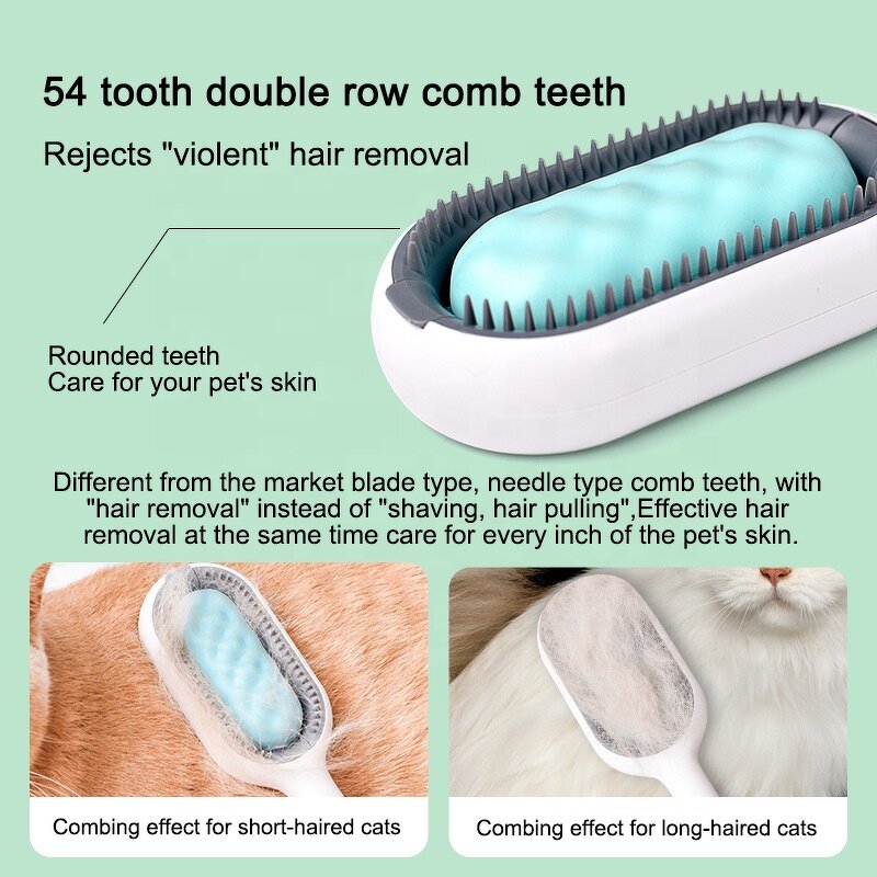 Pet Brush Manufacturer - OEM/ODM New Design Water Tank Sticky Hair Brush