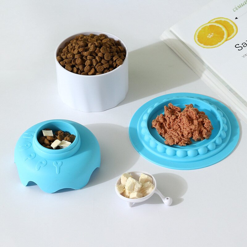 Pet Birthday Bowl Factory - OEM/ODM Multifunctional Cake Bowl with Candle