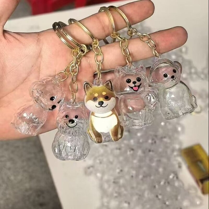 Pet Hair Memorial Factory - OEM/ODM Transparent Kawaii Keychain Pendant