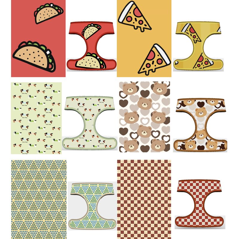 Dog Harness Set Factory - OEM/ODM Custom Logo No Pull Soft Vest