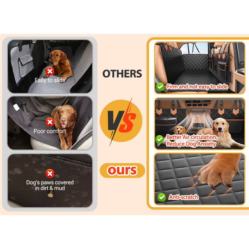 Pet Car Hammock Manufacturer - OEM/ODM Oxford Mesh Ventilation Back Seat