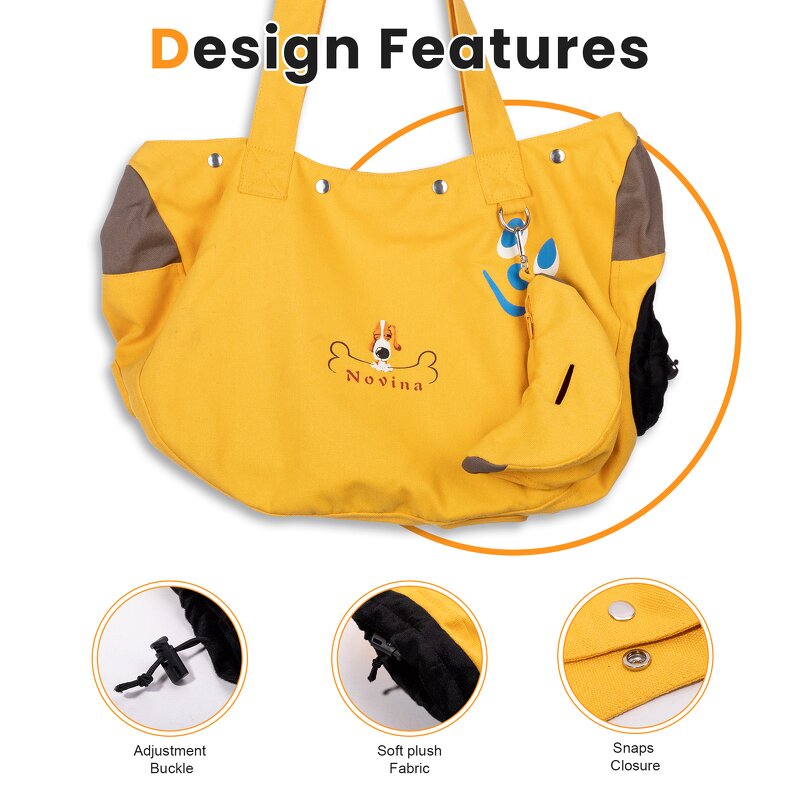 Pet Backpack Factory - OEM/ODM Banana Shape Carrier with Poop Bag Holder