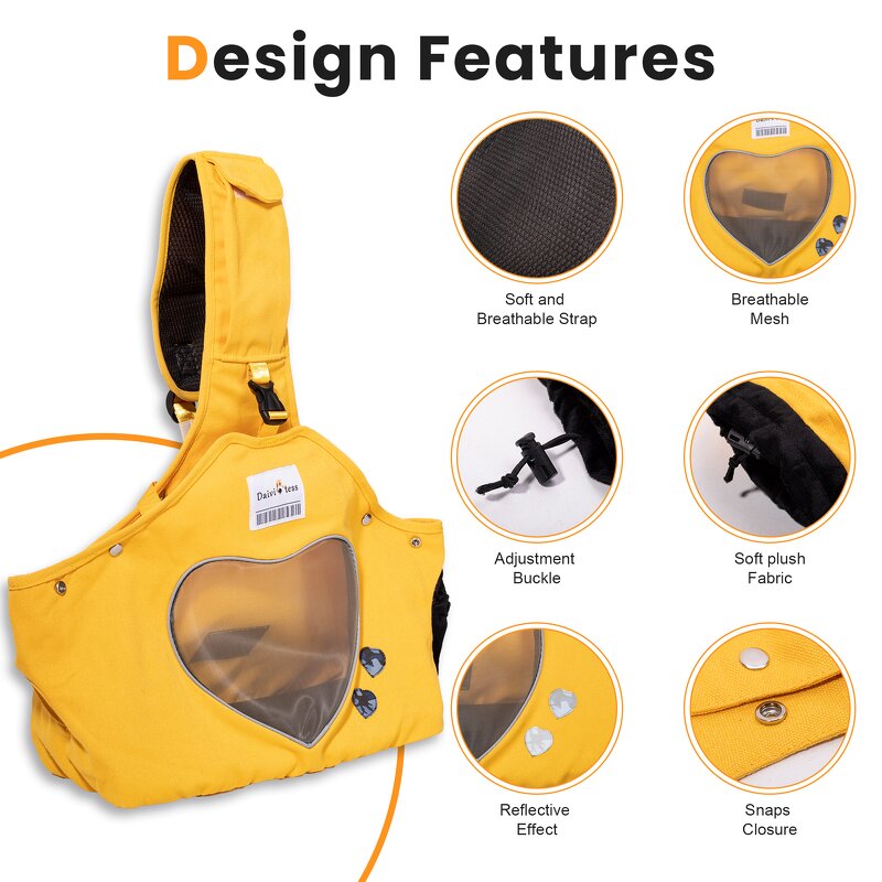 Pet Carrier Manufacturer - OEM/ODM Heart Shape Soft-sided Breathable Bag