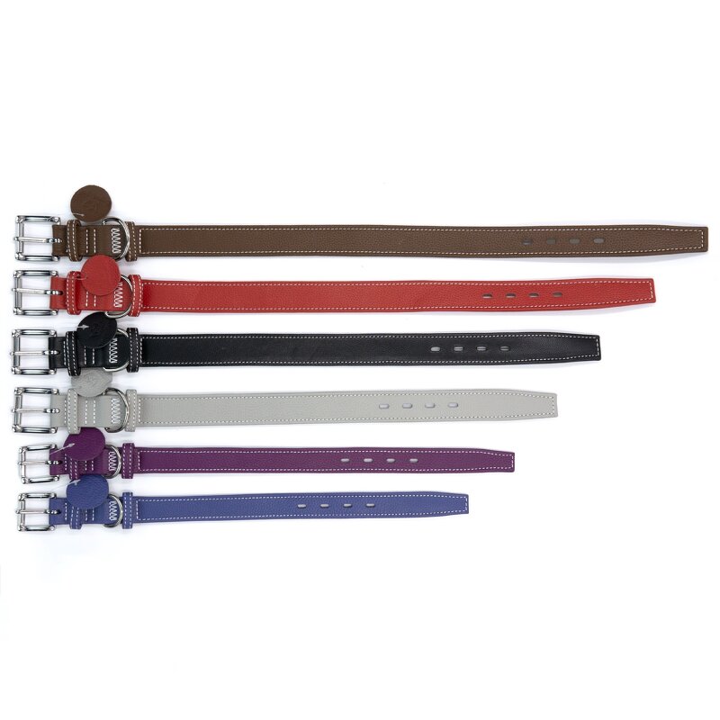 Dog Collar Factory - OEM/ODM Customised Soft Genuine Cowhide Collar