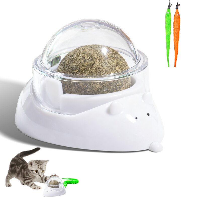 Cat Toy Manufacturer - OEM/ODM Rotating Catnip Ball Chew Toy