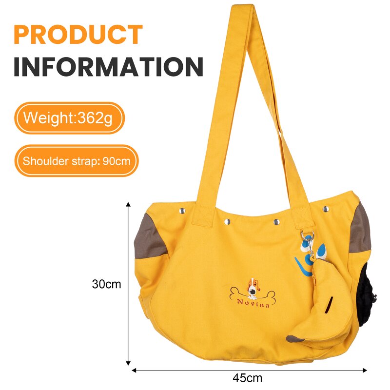 Pet Backpack Factory - OEM/ODM Banana Shape Carrier with Poop Bag Holder