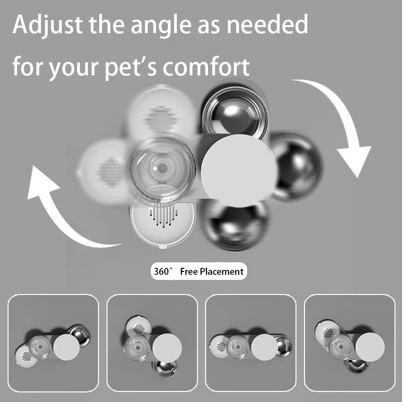 Pet Feeder Manufacturer - OEM/ODM 2-in-1 Automatic with Water Dispenser