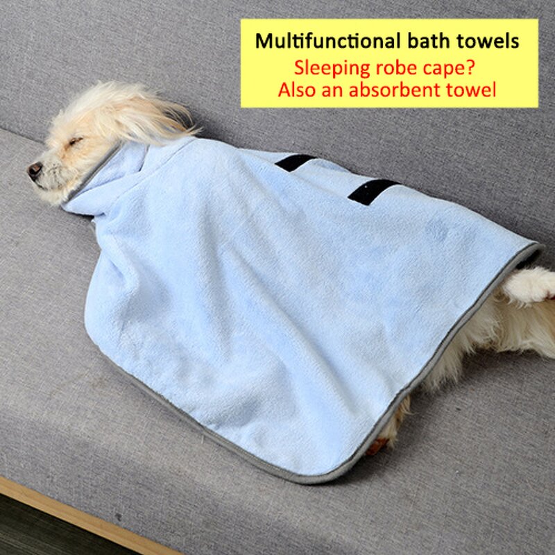 Pet Bath Robe Factory - OEM/ODM Microfibre Fast Drying Absorbent Towel