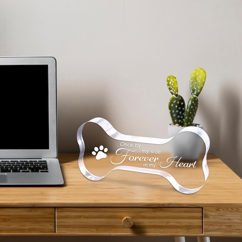 Pet Memorial Manufacturer - OEM/ODM Acrylic Engravable Bone Ornament