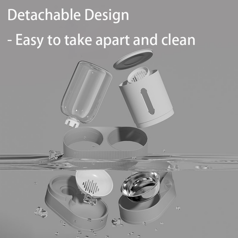 Pet Feeder Manufacturer - OEM/ODM 2-in-1 Automatic with Water Dispenser