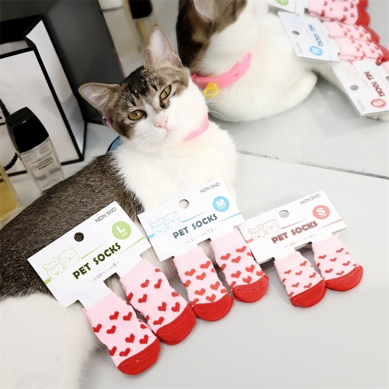 Pet Socks Manufacturer - OEM/ODM Christmas Carteon Print Anti Slip