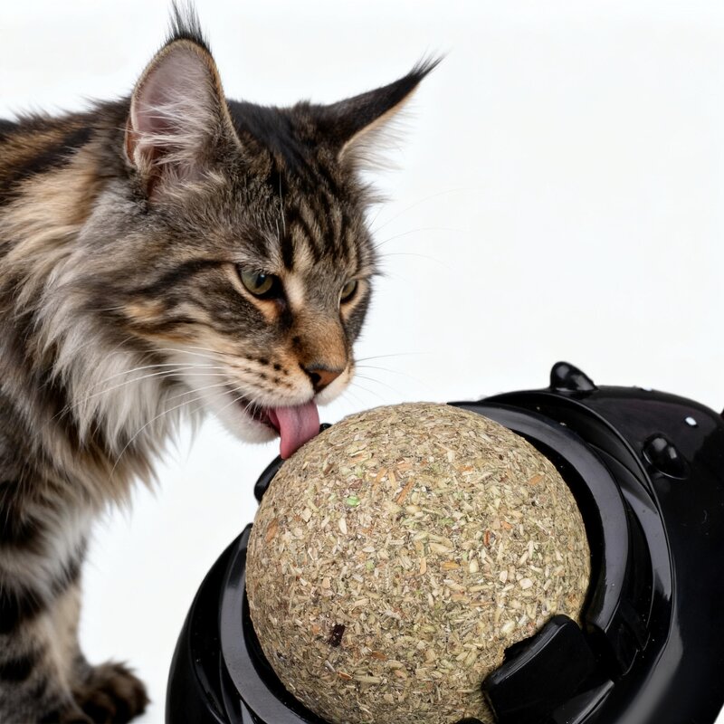 Cat Toy Manufacturer - OEM/ODM Rotating Catnip Ball Chew Toy
