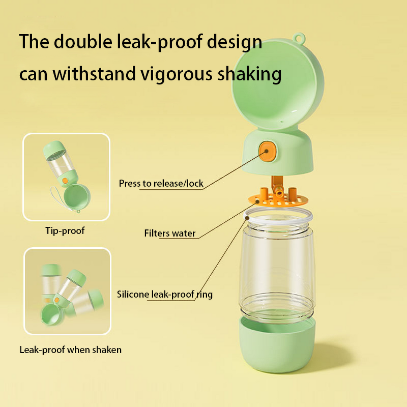 Pet Water Bottle Factory - OEM/ODM PP 2 in 1 Eco-Friendly One-Touch