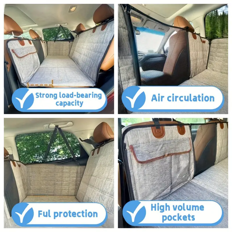Dog Car Seat Cover Factory - OEM/ODM Oxford Mesh Ventilation Waterproof