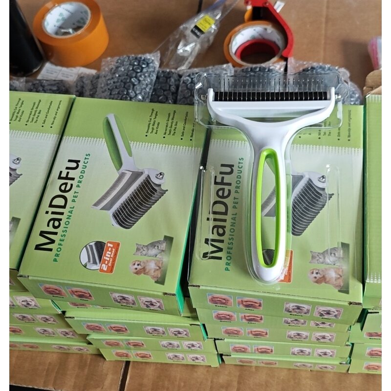 Pet Grooming Tool Manufacturer - OEM/ODM Professional Double-headed Pet Brush