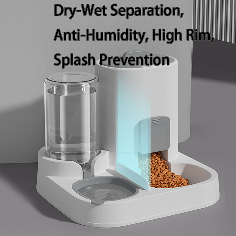 Pet Slow Feeder Factory - OEM/ODM High Capacity Adjustable Auto-dispensing