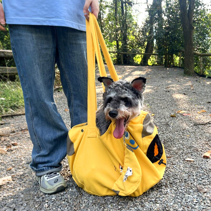 Pet Backpack Factory - OEM/ODM Banana Shape Carrier with Poop Bag Holder