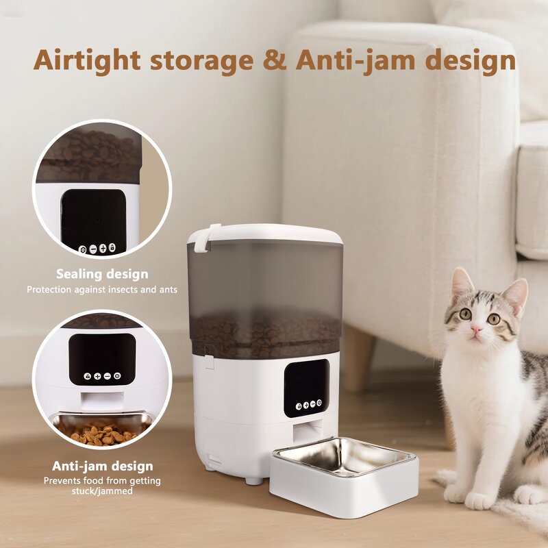 Pet Feeder Manufacturer - OEM/ODM 6L Automatic Timed Dispenser