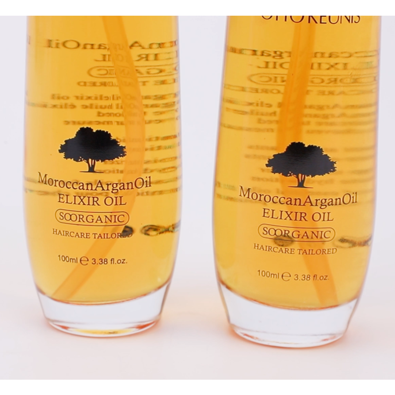 Hair Serum Factory - Bulk Organic Argan Oil Restore Elasticity Prevents Breakage