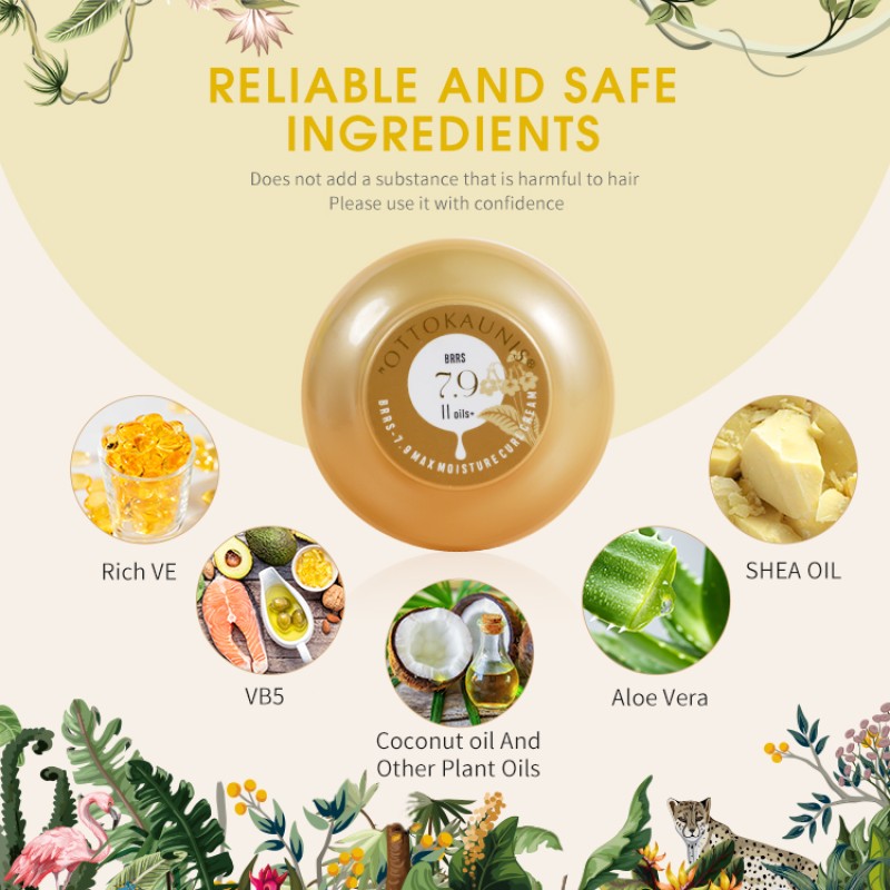 Curling Cream Supplier - Bulk Organic Curl Defining Enhancers