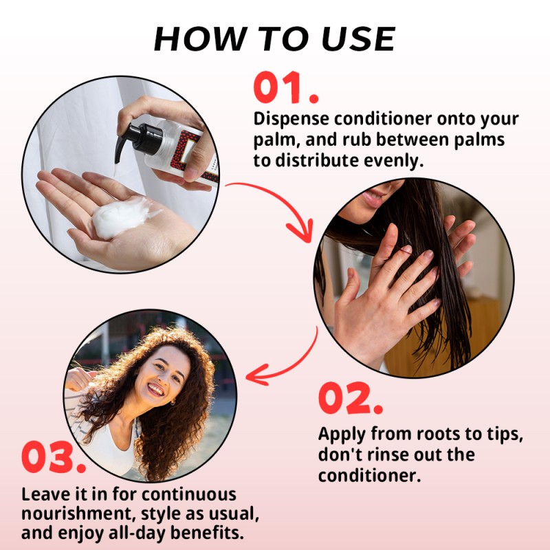 Leave-in Conditioner Manufacturer - OEM Organic Shea Moisture for Curly Hair