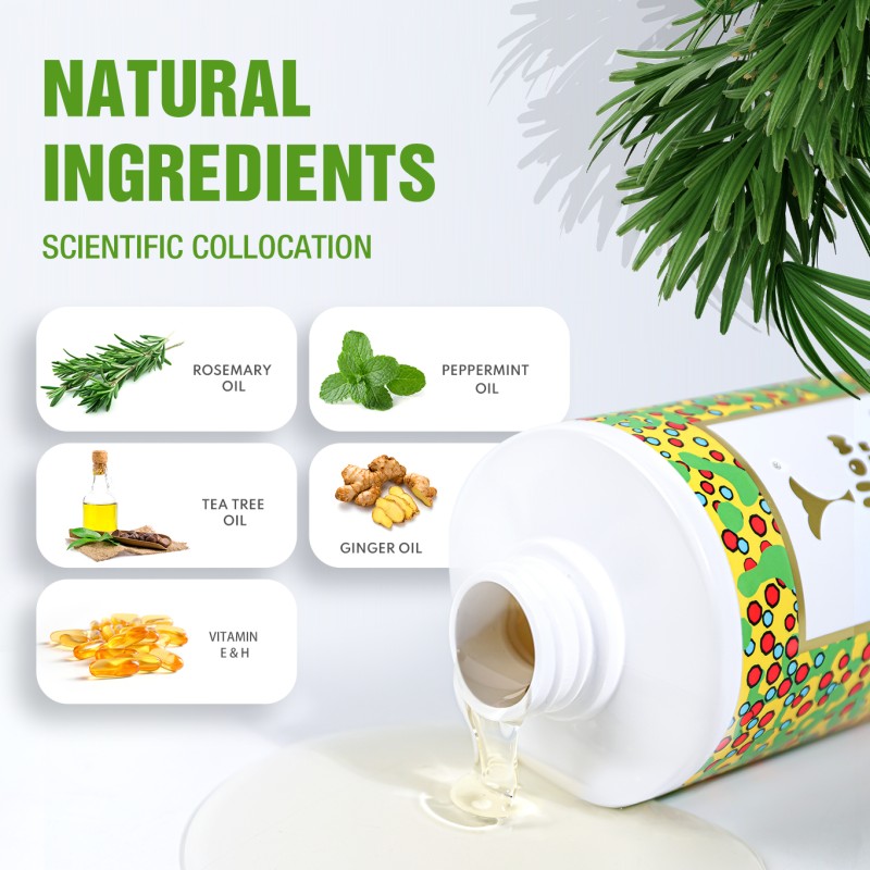 Thickening Shampoo Supplier - OEM Biotin Ginger Collagen Anti-loss