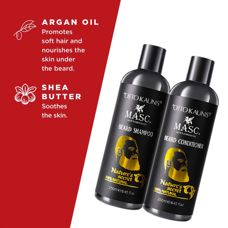Beard Shampoo Factory - OEM Professional Salon Argan Oil for Men