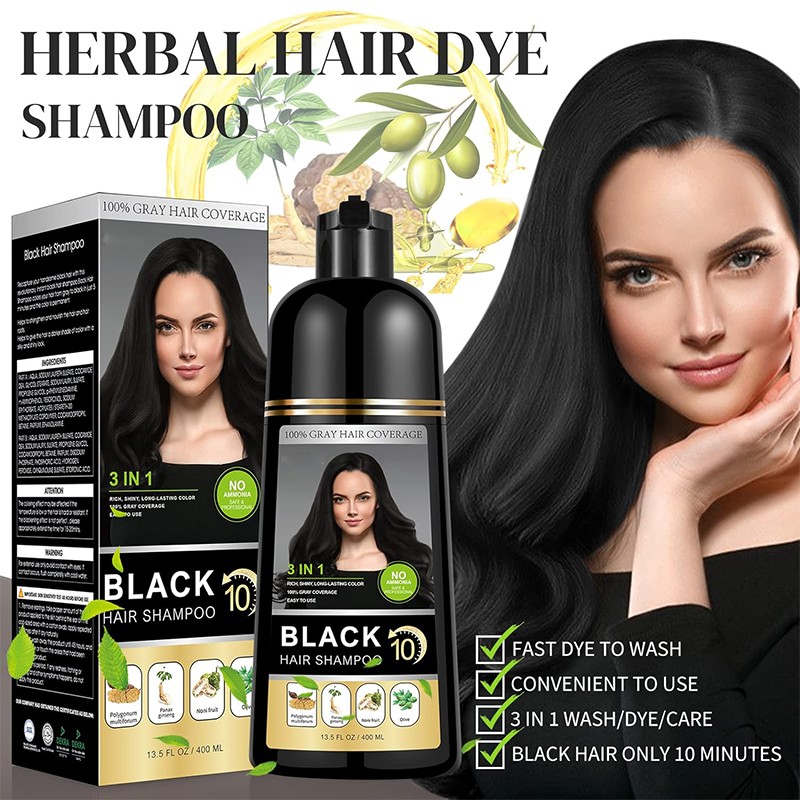 Hair Dye Manufacturer - OEM Black Permanent Herbal Grey Coverage