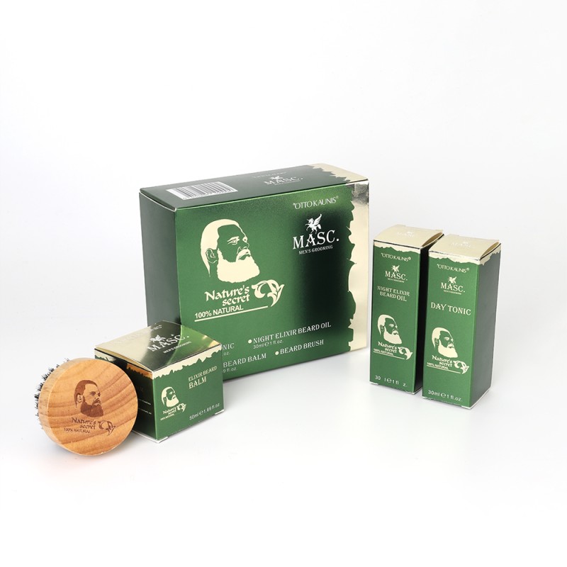 Beard Oil Kit Manufacturer - Bulk Gift Packing Beard Grooming Set