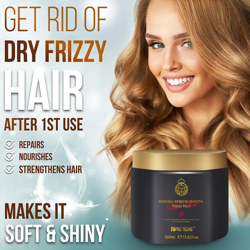 Hair Mask Factory - OEM Rich in Keratin Vitamin E Anti Frizz