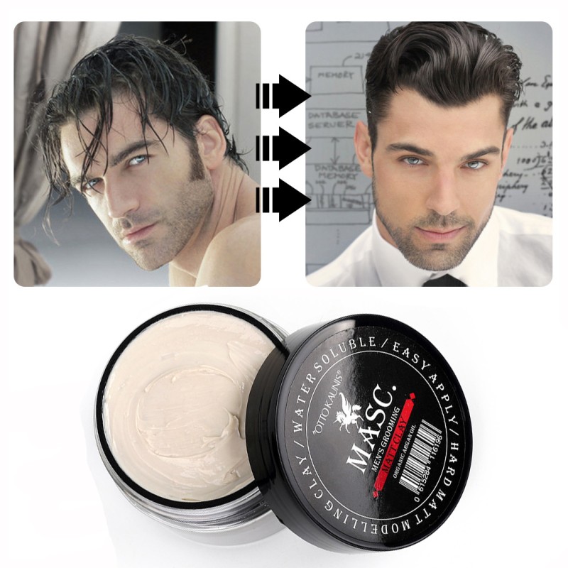 Hair Wax Supplier - OEM Salon Matt Clay Greasy Washed Out