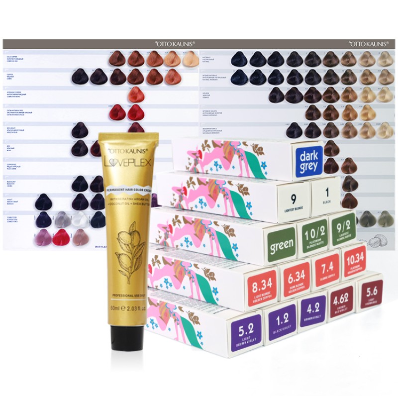 Hair Color Cream Factory - OEM Ammonia Free Semi Permanent