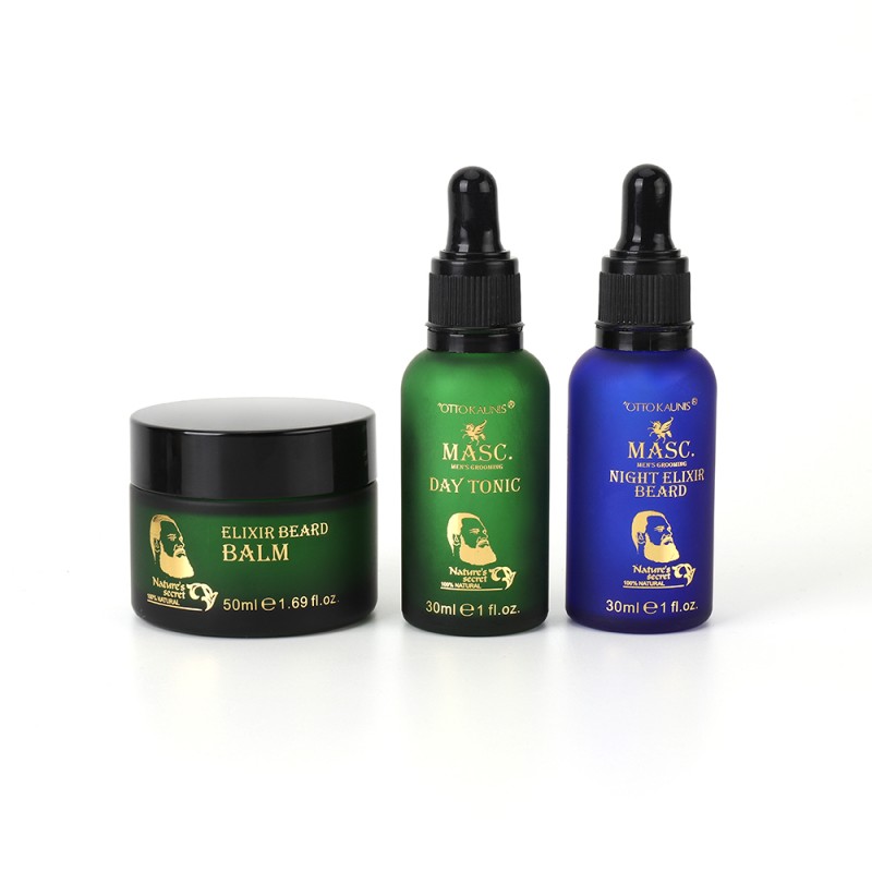 Beard Oil Kit Manufacturer - Bulk Gift Packing Beard Grooming Set