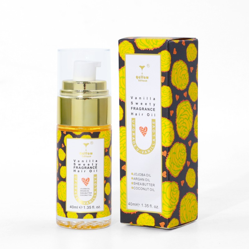 Hair Oil Supplier - OEM Vanilla Coconut Curly Hair Growth