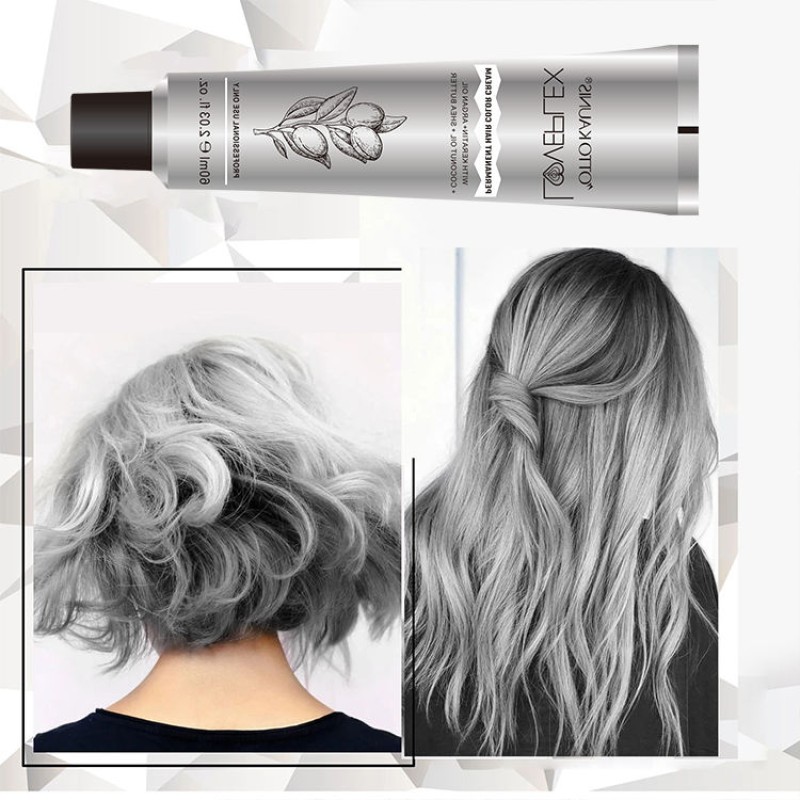 Hair Color Cream Factory - OEM Non Allergic Semi Permanent Low Ammonia