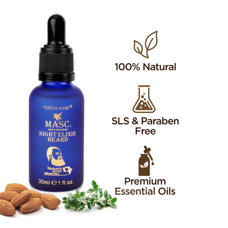 Beard Growth Oil Manufacturer - OEM Natural Beard Booster Kit for Men