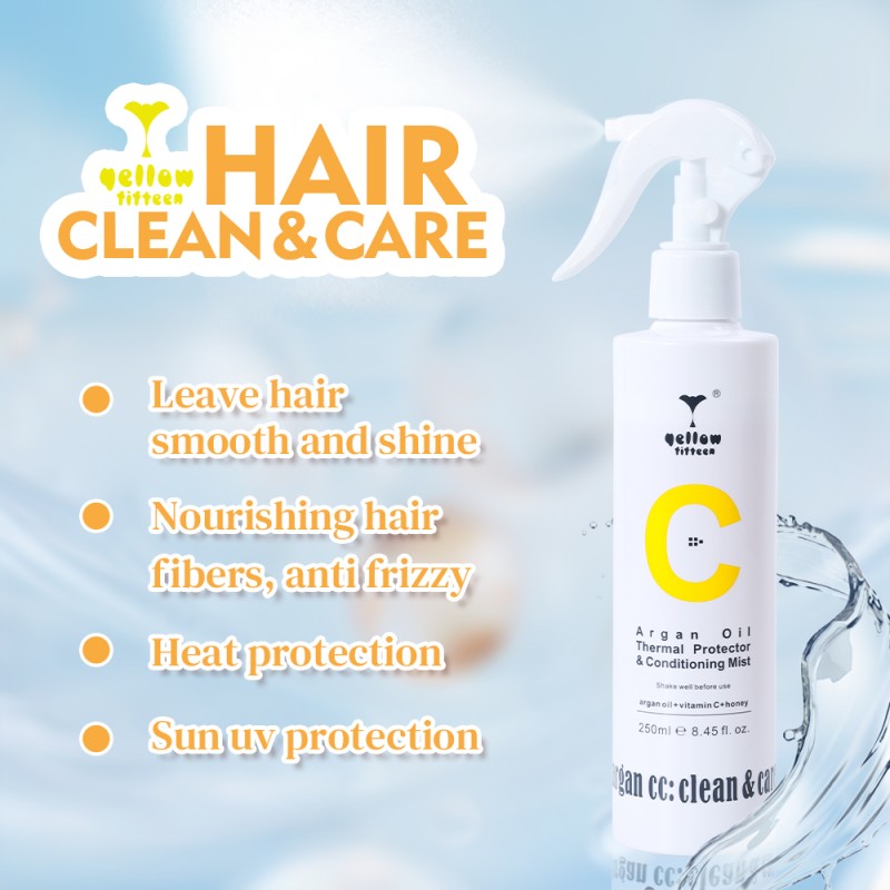 Hair Spray Manufacturer - Bulk Argan Oil Thermal Protector Conditioning Mist