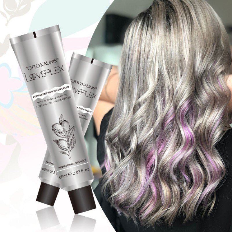 Hair Color Cream Factory - OEM Non Allergic Semi Permanent Low Ammonia