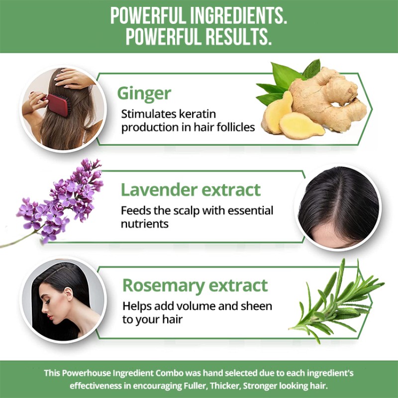 Hair Growth Serum Factory - Bulk 7 Days Essential Oil Natural Organic