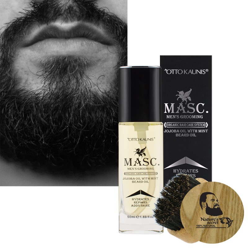 Beard Oil Manufacturer - OEM Jojoba Oil Moisturizes Nourishes