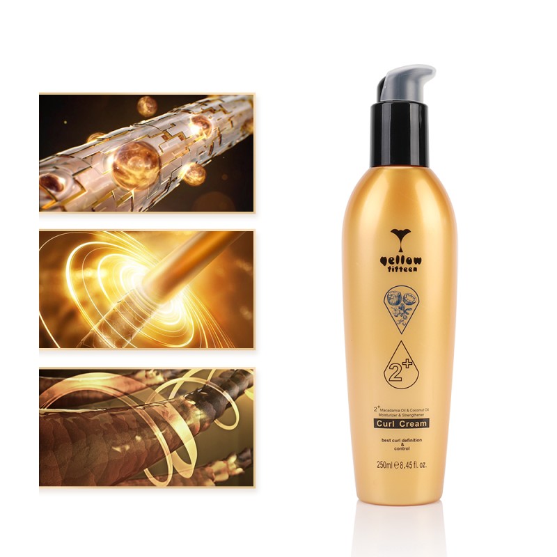 Curl Cream Supplier - OEM Coconut Macadamia Oil Styling Repair