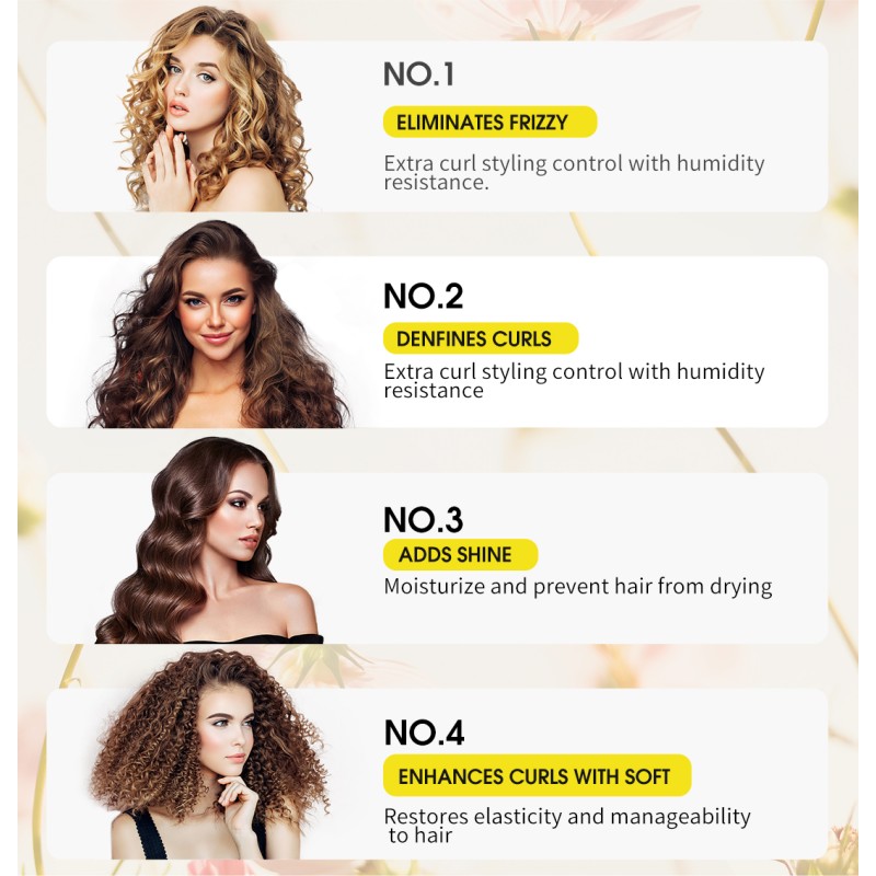 Curling Cream Supplier - Bulk Organic Curl Defining Enhancers