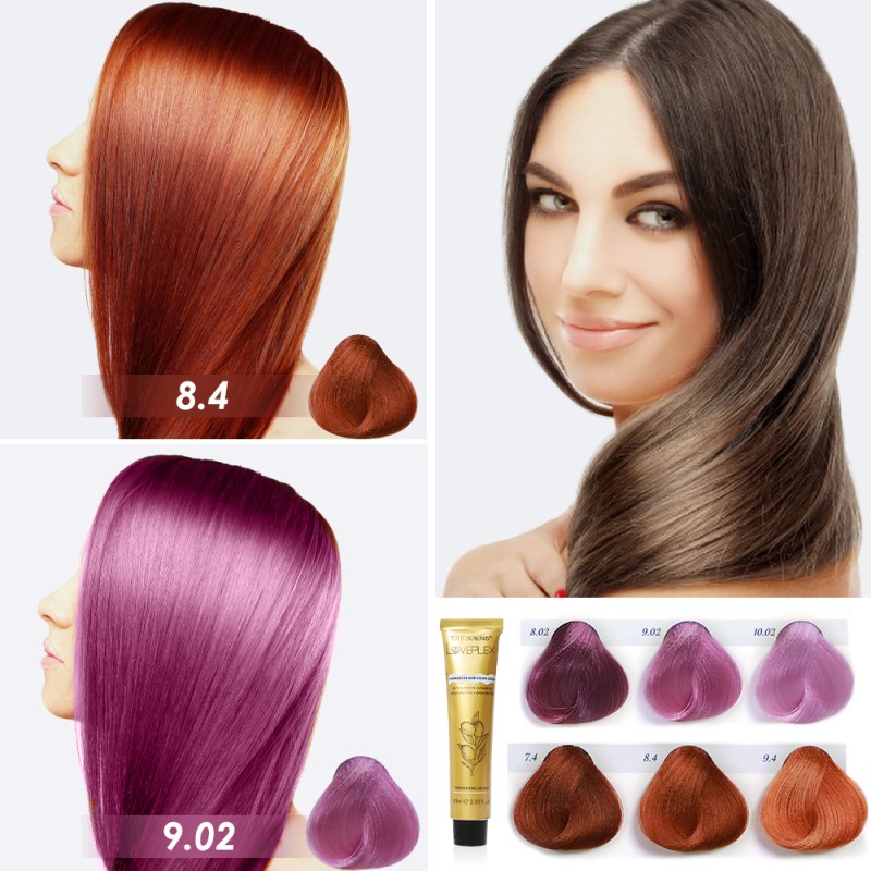Hair Color Cream Factory - OEM Ammonia Free Semi Permanent