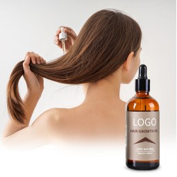 Hair Growth Oil Supplier - OEM Ginger Aloe Vera Vitamin E Custom Logo