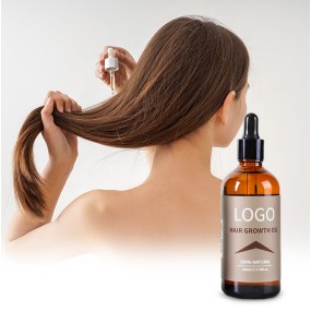 Hair Growth Oil Supplier - OEM Ginger Aloe Vera Vitamin E Custom Logo