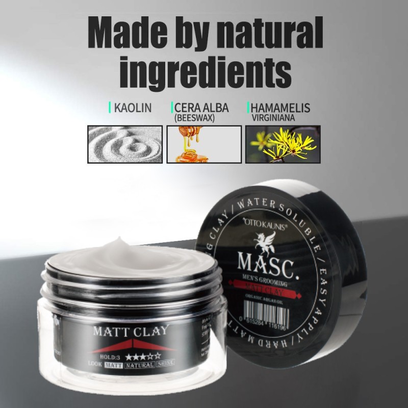 Hair Wax Supplier - OEM Organic Waterproof Shine Style Control