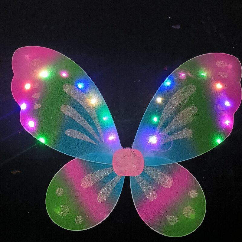 Angel Wings Manufacturer - OEM/ODM Beautiful LED Light Colorful Butterfly Wings