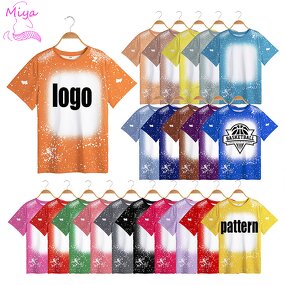T-shirt Manufacturer - OEM/ODM Unisex Tie Dye Spray Print Custom Logo